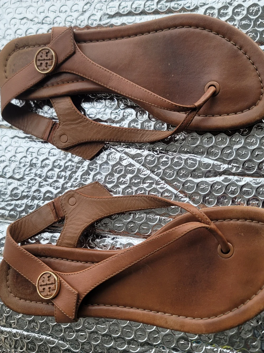 Tory Burch Minnie travel Leather Thong Sandals